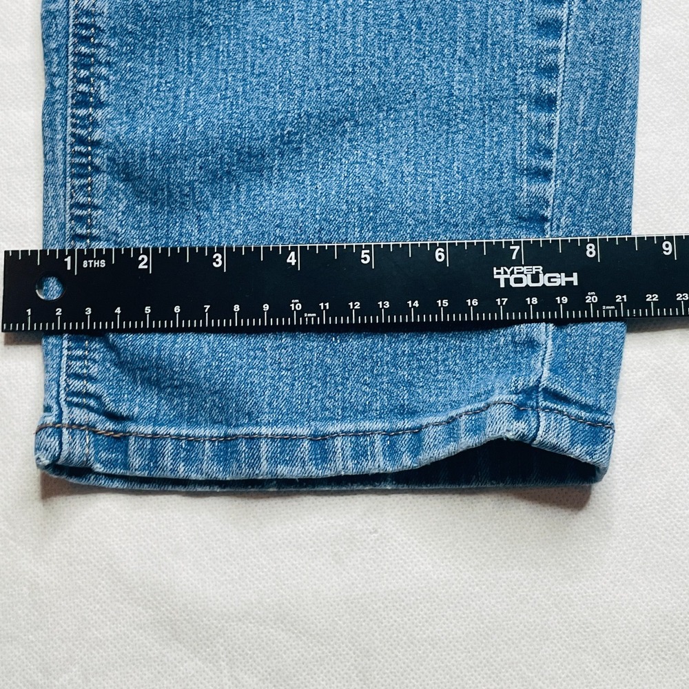 Just My Size JMS Skinny Jeans Womens 18W M Plus Size Blue Stretch Denim Casual - Picture 9 of 14